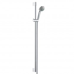 HANSGROHE - Crometta 85 Set sprchovej hlavice, 2 prúdy, tyče 0,90 m a hadice, chróm (27762000)