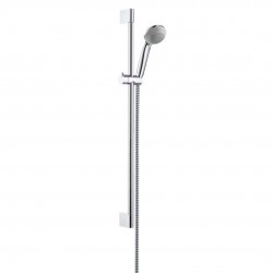 HANSGROHE - Crometta 85 Set sprchovej hlavice, tyče a hadice, Green 6 l/min, chróm (27652000)