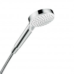 HANSGROHE - Crometta Sprchová hlavica Vario 100, 2 prúdy, EcoSmart 9 l/min, biela/chróm (26332400)