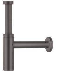 HANSGROHE - Designový sifón Flowstar S, kefovaný čierny chróm (52105340)