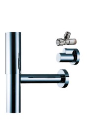 HANSGROHE - Designový sifón Flowstar s rohovými ventilmi, chróm (52120000)