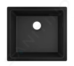 HANSGROHE - Dřezy Podstavný granitový drez S510-U450, grafitová čierna (43431170)