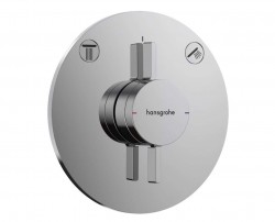 HANSGROHE - DuoTurn S Batéria pod omietku, na 2 spotrebiče, chróm (75418000)