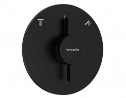 HANSGROHE - DuoTurn S Batéria pod omietku, na 2 spotrebiče, matná čierna (75418670)