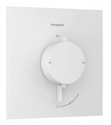 HANSGROHE - Ecostat Comfort E Termostatická baterie pod omítku, matná bílá (33710700)