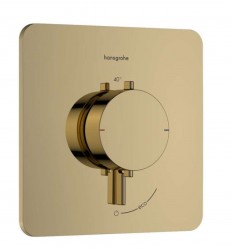 HANSGROHE - Ecostat Comfort Q Termostatická baterie pod omítku, leštěný vzhled zlata (33712990)