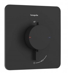 HANSGROHE - Ecostat Comfort Q Termostatická baterie pod omítku, matná černá (33712670)