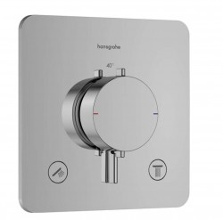 HANSGROHE - Ecostat Comfort Q Termostatická baterie pod omítku, pro 2 spotřebiče, chrom (33713000)