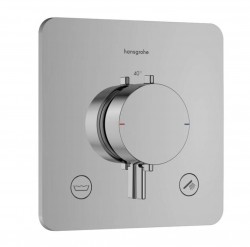 HANSGROHE - Ecostat Comfort Q Termostatická baterie pod omítku, pro 2 spotřebiče, chrom (33717000)
