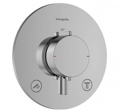 HANSGROHE - Ecostat Comfort S Termostatická baterie pod omítku, pro 2 spotřebiče, chrom (33715000)