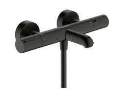 HANSGROHE - Ecostat Element Termostatická vaňová batéria, kefovaný čierny chróm (13347340)