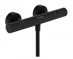 HANSGROHE - Ecostat Fine Termostatická sprchová batéria, matná čierna (13324670)