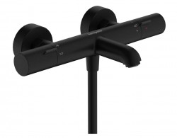 HANSGROHE - Ecostat Fine Termostatická vaňová batéria, matná čierna (13325670)