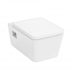 HANSGROHE - EluPura Original Q Závesné WC s doskou, Rimless, biela (60208450)