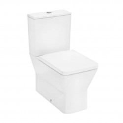 HANSGROHE - EluPura Q Original WC kombi s doskou, vario odpad, Rimless, biela (60206450)
