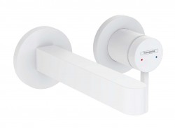 HANSGROHE - Finoris Umývadlová batéria pod omietku, 2-otvorová inštalácia, EcoSmart, matná biela (76051700)