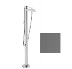 HANSGROHE - Finoris Vaňová batéria do podlahy, s príslušenstvom, kefovaný čierny chróm (76445340)