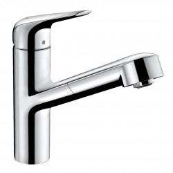HANSGROHE - Focus M42 Drezová batéria M427-H150 s výsuvnou spŕškou, chróm (71814000)