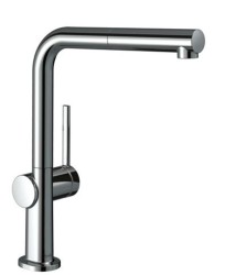 HANSGROHE - M54 Drezová batéria Talis s výsuvnou koncovkou, sBox, chróm (72809000)