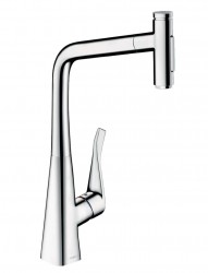 HANSGROHE - M71 Drezová batéria M7117-H320 s výsuvnou spŕškou, sBOX, chróm (73816000)