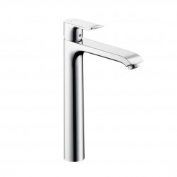 HANSGROHE - Metris New Batéria na umývadlovú misu, s výpustom, chróm (31082000)