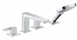 HANSGROHE - Metropol Batéria na okraj vane, 4-otvorová inštalácia, chróm (74553000)