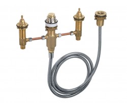 HANSGROHE - Montážní tělesa Základné teleso na 4-otvorovú batériu na okraj vane (13244180)