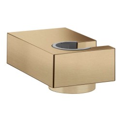 HANSGROHE - Nástenný držiak sprchy Porter E, kefovaný bronz (28387140)