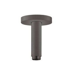 HANSGROHE - Prívod od stropu S 10 cm, kefovaný čierny chróm (27393340)