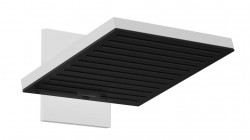 HANSGROHE - Pulsify E Hlavová sprcha, 26x26 cm, 2 prúdy, matná biela (24350700)