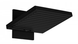 HANSGROHE - Pulsify E Hlavová sprcha, 26x26 cm, EcoSmart, 2 prúdy, matná čierna (24351670)