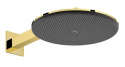 HANSGROHE - Raindance Alive S Hlavová sprcha, průměr 30 cm, 2 proudy, leštěný vzhled zlata (24540990)