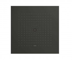 HANSGROHE - Raindance E Hlavová sprcha, 40x40 cm, EcoSmart, kartáčovaný černý chrom (26253340)