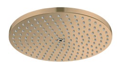 HANSGROHE - Raindance S Hlavová sprcha, průměr 24 cm, EcoSmart, kartáčovaný bronz (27624140)