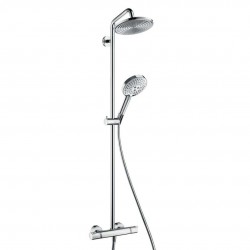 HANSGROHE - Raindance S Sprchový set Showerpipe 240 s termostatom, 3 prúdy, EcoSmart 9 l/min, chróm (27116000)