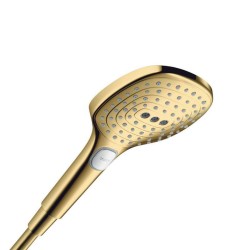 HANSGROHE - Raindance Select E Ručná sprcha 120, 3 prúdy, leštený vzhľad zlata (26520990)