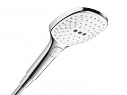 HANSGROHE - Raindance Select E Ručná sprcha 120 3jet, biela/chróm (26520400)