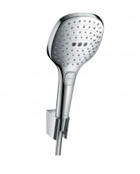 HANSGROHE - Raindance Select E Set sprchovej hlavice E 120, 3 prúdy, držiaku a hadice, chróm (26700000)