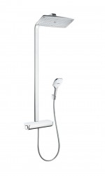 HANSGROHE - Raindance Select E Sprchový set s termostatom, 36 cm, biela/chróm (27112400)