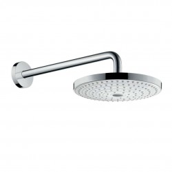 HANSGROHE - Raindance Select S Hlavová sprcha 240, 2 prúdy, sprchové rameno 39 cm, biela/chróm (26466400)