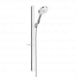 HANSGROHE - Raindance Select S Sprchová súprava 120, 3 prúdy, sprchová tyč 90 cm, biela/chróm (27648400)