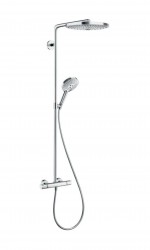 HANSGROHE - Raindance Select S Sprchový set s termostatom, 30 cm, 2 prúdy, chróm (27133000)
