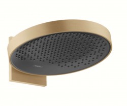 HANSGROHE - Rainfinity Hlavová sprcha 360 s pripojením, 1 prúd, kefovaný bronz (26230140)