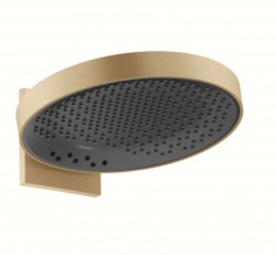 HANSGROHE - Rainfinity Hlavová sprcha 360 s pripojením, 3 prúdy, kefovaný bronz (26234140)