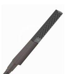 HANSGROHE - Rainfinity Sprchová hlavica, 1jet, kefovaný čierny chróm (26866340)