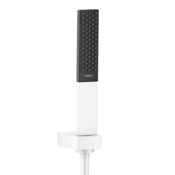 HANSGROHE - Rainfinity Súprava sprchovej hlavice 100, 1jet, držiaku a hadice, 1,25 m, matná biela (26857700)