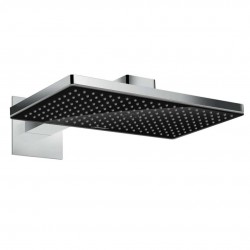 HANSGROHE - Rainmaker Select Hlavová sprcha 460, 1 prúd, rameno 46 cm, čierna/chróm (24003600)