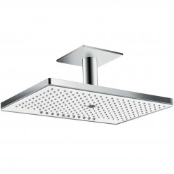 HANSGROHE - Rainmaker Select Hlavová sprcha 460, 3 prúdy, EcoSmart 9 l/min, sprchové rameno 10 cm, biela/chróm (24016400)