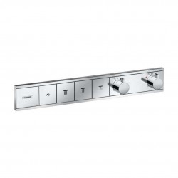 HANSGROHE - RainSelect Batéria pod omietku na 4 spotrebiče, chróm (15382000)