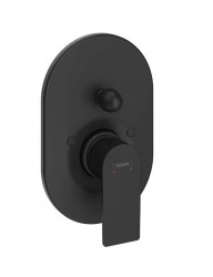 HANSGROHE - Rebris E Vaňová batéria pod omietku, matná čierna (72459670)